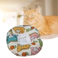 thumbnail image 2 of Pet Collar Buckle Adjustment Dog Collar Adjustable Anti scratch Pet Collar Bite resistant Anti licking Plush Filling Cartoon Print Dog Collar Daily Use, 2 of 8