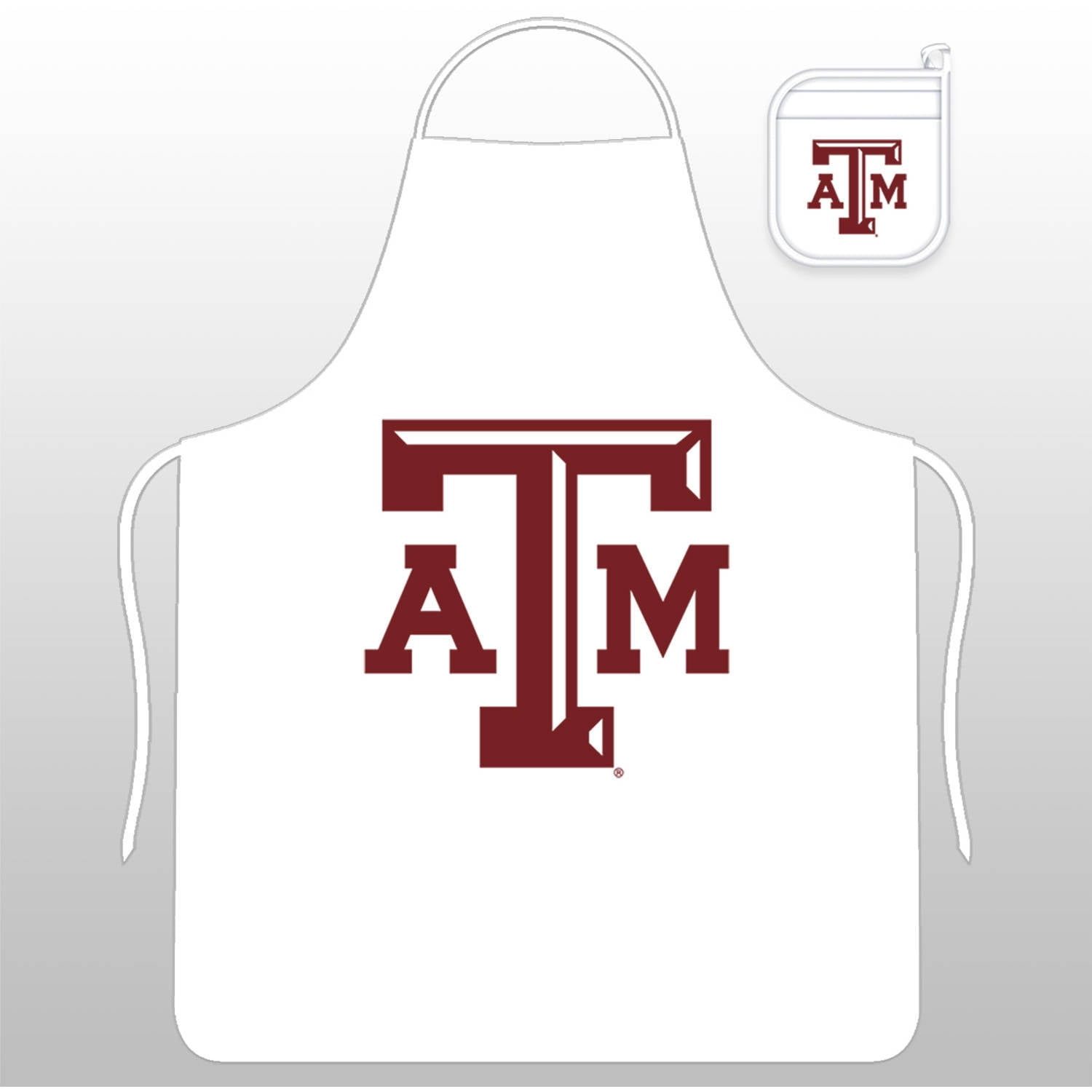 NCAA Texas A&M Tail Gate Kit with Apron and Mitt by Sports Coverage, Inc.