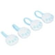 thumbnail image 3 of Soporte para sábanas 4 en 1, soportes de hebilla para edredón, Clips para sábanas, sujetadores antideslizantes para fundas de cama (azul), 4 Uds., 3 of 14