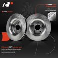 thumbnail image 3 of A-Premium Front Disc Brake Rotors Set Compatible with Jeep Grand Cherokee 2005-2010 Commander 2006-2010 3.0L 3.7L 4.7L 5.7L Front Left and Right 2-PC Set, 3 of 8