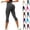 22# Dark Gray, variant on Capri Leggings Anti Cellulite 3D Resistance Band Leggings for Women Compression Tummy Control Butt Lifting Yoga Pants Navy XXL