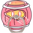 thumbnail image 1 of Soporte para anillo de teléfono Genshin Impact Vision. Soporte para teléfono estilo elemento/personaje. Soporte de adorno Genshin para fanáticos. (Barril explosivo piro) Pyro Explodin, 1 of 3