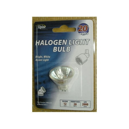 Alpine 20W 12-Volt Halogen Light Bulb (Set of 4)