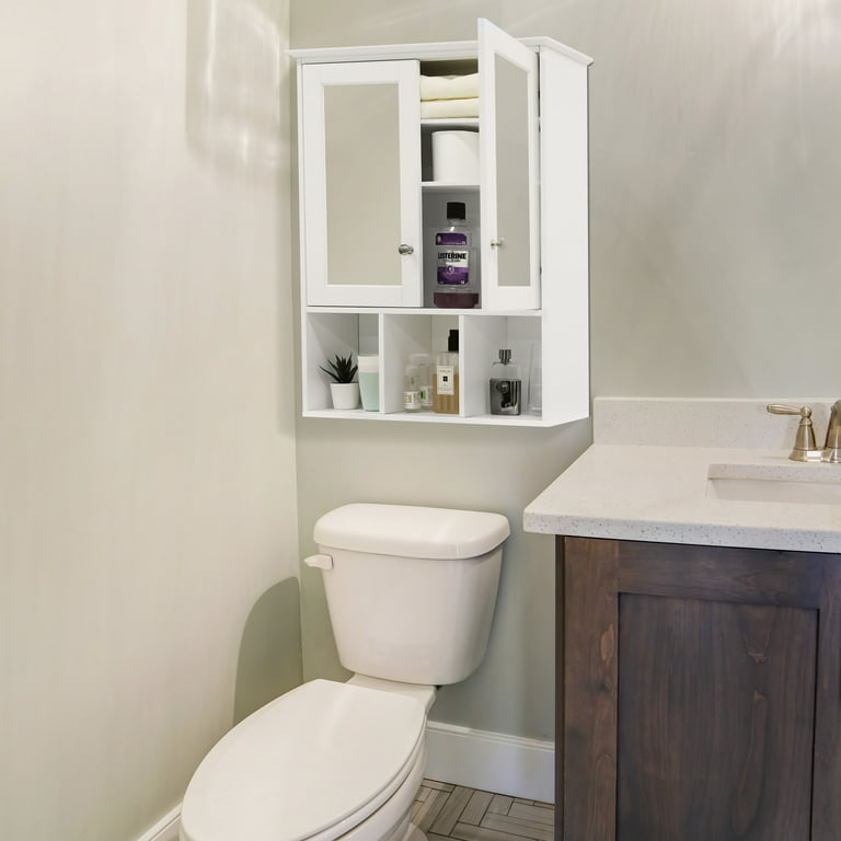 Oversized Bathroom Medicine Cabinet Wall Mounted Storage With