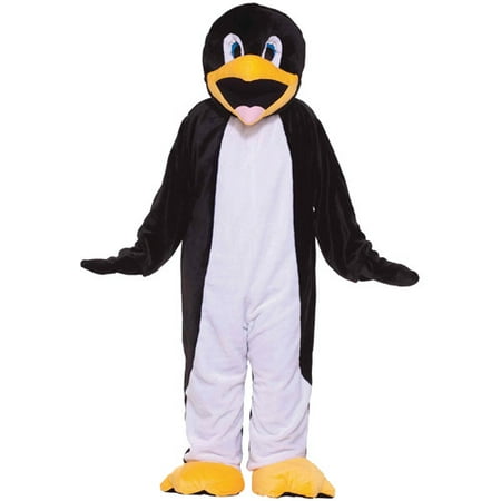 Penguin Mascot Adult Halloween Costume, Size: Men's - One Size