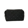 thumbnail image 2 of Foqnuq Velvet Sequin Makeup Bag - Zippered Cosmetic Case & Pencil Holder - Large Capacity Storage, Stylish Design for Stationery & Makeup Organization, 2 of 2