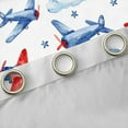 thumbnail image 4 of Castle Fairy Cute Cute Plane Aircraft Black Out Curtains for Preppy Child,Transportation Theme Curtains Pack of 2 (42x63 Each),Starry Sky Bedroom Curtains,Microfiber Bedroom Decor, 4 of 6