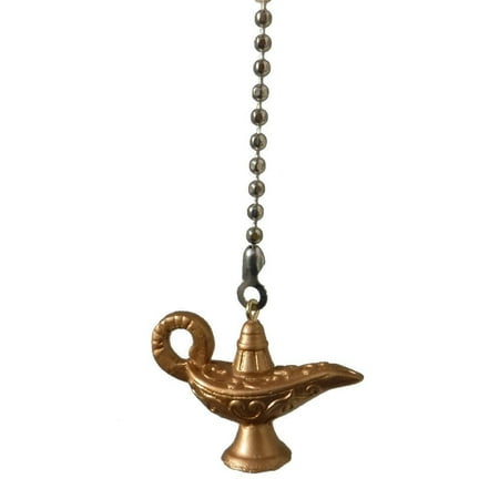 Mini Gold Lantern Genie Lamp Ceiling Fan Pull Light Chain Extender Mini Gold Lantern Genie Lamp Ceiling Fan Pull Light Chain Extender Add A Little Extended