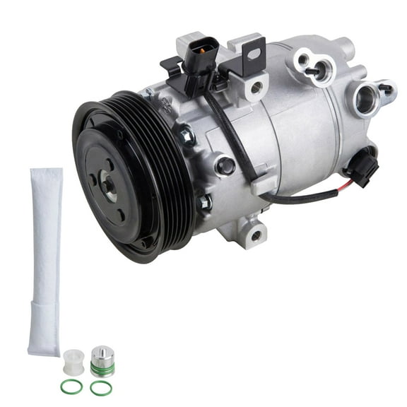 AC Compressor w/ A/C Drier For Hyundai Elantra 2014 2015 2016 - BuyAutoParts