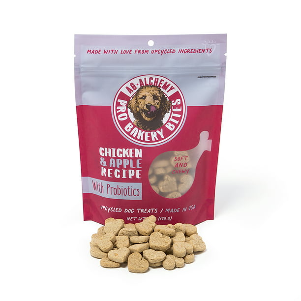 Ag-Alchemy Soft and Chewy Pro Bakery Bites Dog Treats with Probiotics ...