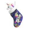 Wild Republic - Stuffed Plush Holiday Stockings - Unicorn