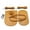 Brown, variant on Set DIY PU Leather Crochet Bag Bottom Base Drawstring Bag Buckle For Bag Making - Brown