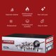 thumbnail image 2 of Juego de 12 piezas de ollas y sartenes de acero inoxidable antiadherente con tapa - Incluye tetera de 3L - Cocina saludable sin humo - Compatible con todo tipo de estufas (inducción, gas, eléctrica), 2 of 5