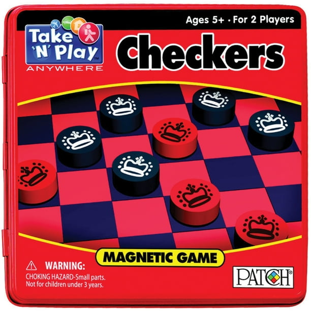 Take N Play Anywhere Magnetic Game Checkers