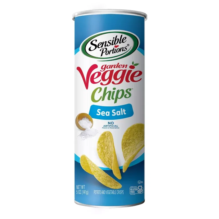 Sensible Portions Sea Salt Vinegar Garden Veggie Chips Oz , 54 OFF