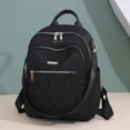thumbnail image 2 of Mochila de estudiante de estilo minimalista e informal con cremallera de nailon 2024, mochila de mujer de gran capacidad y moda urbana de alta calidad, 2 of 5