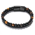 thumbnail image 1 of Humanic + Beaded Bracelets  Humanic+ Bangles Thermogenic Therapy for Women Men Volcanic stone, 1 of 10