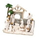 thumbnail image 5 of Conjunto de figuras del Nacimiento, figuras religiosas de Jesús, colección de adornos, decoración de mesa, familiares en miniatura para oficina., 5 of 8