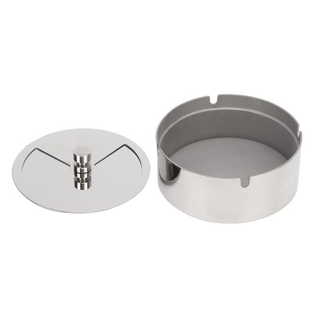 Holder, Portable Ashtray Round Cigar Ashtray Tray For Home For Hotel For Office For Outdoor For Indoor