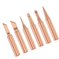 thumbnail image 4 of 6Pcs Professionnel Bit Cuivre Fer Pointes Ensembles de Remplacement de la Pointe de Soudure, 4 of 8