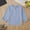 A_ Light Blue, variant on Mwjwdo Girls Linen Shirts Loose Fit Button Down Collar Cotton Blouses Teen Summer Lightweight Solid Tee Tops with Pockets Black 130