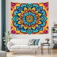 thumbnail image 5 of Durable Aztec Symbols Tapestries for Living Room College Dorm House Office - Sophistication Geometric Shapes Boho Tribal College Tapestry Ethnic Design Pattern Home Tapestry - 51x59 Inch, 5 of 5