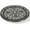24" Lazy Susan(Floral Style), variant on MEETWARM Outdoor 24" Lazy Susan Turntable for Table, All Weather Cast Aluminum Round Serving Plate Tabletop Rotating Tray with 2.4" Umbrella Hole, Silent & Smooth Spin, Dark Bronze