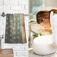 thumbnail image 7 of SKYSONIC Hand Towels Wrinkled American Flag Patterned 2 PCS, Cotton Bath Towel for Drying Face Hands Body ,Absorbent Lightweight Towels for Bathroom Ktichen Travel Gym, 16"x28", 7 of 7