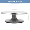 thumbnail image 2 of LITINKIMI Rotating Cake Stand Aluminum Alloy Turntable for Smooth Cake Decoration, 2 of 8