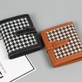 thumbnail image 4 of Portefeuille Compact Bifold en Cuir PU pour Femmes, Mini Sac à Main avec Fenêtre d'Identification, 4 of 5