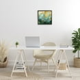 thumbnail image 3 of Stupell Industries Round Layered Circles Abstract Painting Black Framed Art Print Wall Art, 17 x 17, 3 of 10