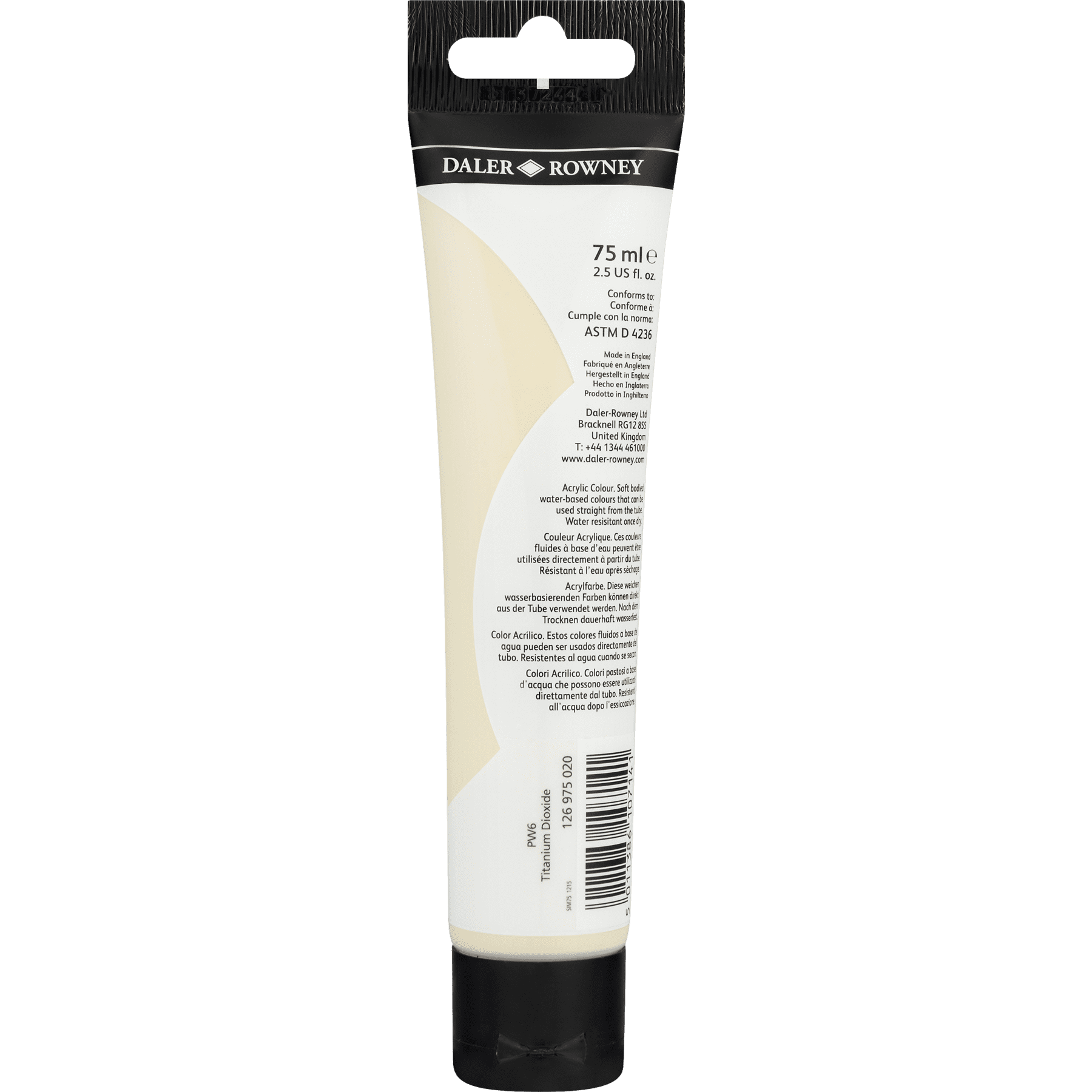 Daler-Rowney Simply Low-Odor Paint Thinner, 75 ml / 2.5 fl. Oz., 1
