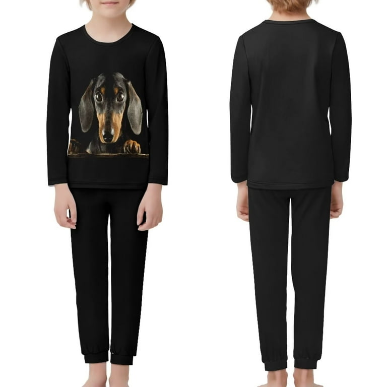 Sausage dog pyjamas childrens hot sale