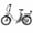 White, variant on SUNTIBYE SE1 Folding Electric Bike, 20" Fat Tires Ebike for Adults, 1000W 7-Speed E-Mountain Bike, 48V 15Ah UL2849, White