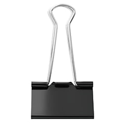 - Office Depot® Brand Heavy-Duty Binder Clips, Large, 2