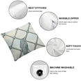 thumbnail image 4 of BANET Rectangular Pillow Cover Decorative Lumbar Throw Pillow Cover for Couch Sofa White, 4 of 5