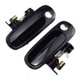 thumbnail image 3 of Outside Door Handle Front Right Left Black Fit For toyota corolla 98-02 2Pcs, 3 of 7