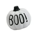 thumbnail image 2 of Estatuilla de Calabaza Macarena Adorno Decorativo de Resina Halloween Marfil, 2 of 8