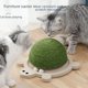 thumbnail image 3 of Tabla rascadora para gatos con forma de tortuga, resistente al desgaste y a los arañazos, de sisal, con garras para moler, que no suelta restos para aliviar el aburrimiento de los gatos, divertido, 3 of 5