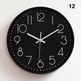 thumbnail image 1 of CAROOTU Quartz Wall Clock Plastic Fashion Design Clocks For Home Decor Living Room, 1 of 5