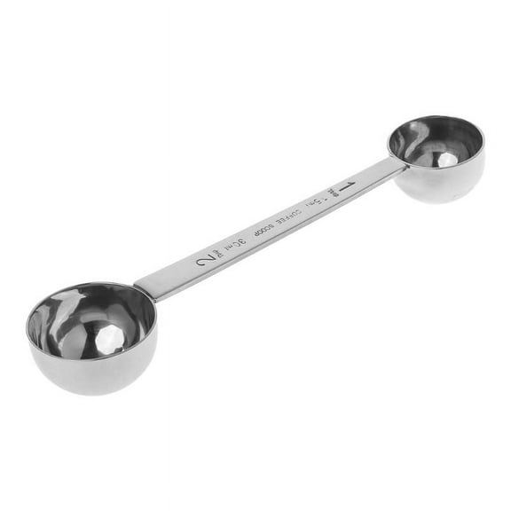Stainless Steel Measuring Spoon Coffee Scoop Double Ended Tablespoon 15ml & 30ml