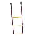 thumbnail image 3 of 3 Step Marine Rope Ladder, Boarding Ladder Nylon Webbing with Buckle Non Slip for Inflatable Boat, Kayak, Emergency, Wakeboard, Sailing, 3 of 8