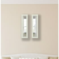 Rayne Mirrors Molly Dawn Glossy Polished White Wall Mirror