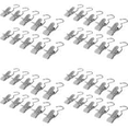 thumbnail image 1 of Pinzas para la ropa FLhrweasw antideslizante gris 10 Uds, 1 of 4