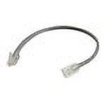 UPC: 0757120009610 | C2G 6in Cat6 Non-Booted Unshielded (UTP) Ethernet Network Patch Cable – Gray – patch cable – 6 in – gray