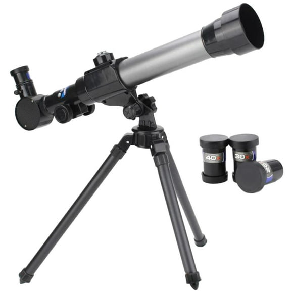 XFGOU les Jumelles Jouets et Loisirs Enfants Télescope Astronomique Plastique Apprendre sur l'Astronomie Éducation à Domicile