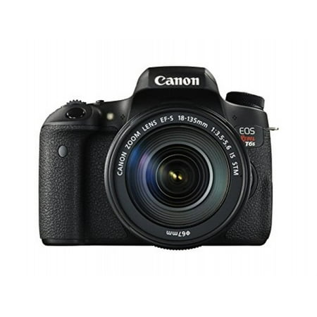 Canon EOS Rebel T6s Digital SLR with EF-S 18-135mm IS STM Lens - Wi-Fi Enabled
