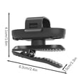 thumbnail image 3 of BQLQ Backpack Clip for Insta360 Go 3S and Go 3 Sports Camera, 360-Degree Rotating Alligator Mount Holder, Multi-Angle Shooting Freedom, Quick Release Action Camera Accessory, Durable Plastic, 3 of 8