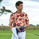 thumbnail image 3 of Balery Skull rock record music heart Camisa Polo de Hombre con Estampado, de Manga Corta y Tejido Medio, Camisa Tipo Golf Polo-4X-Large, 3 of 6