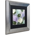 thumbnail image 2 of Trademark Fine Art "Hortensia Lavenders" Canvas Art by Color Bakery Black Matte, Silver Frame, 2 of 4